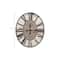 Hello Honey® 2.5ft. Distressed French Country Oval Wood Wall Clock